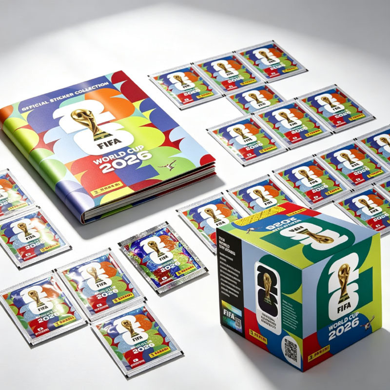 Cardstock Paper Pack - Набор коллекционных футбольных наклеек Panini к