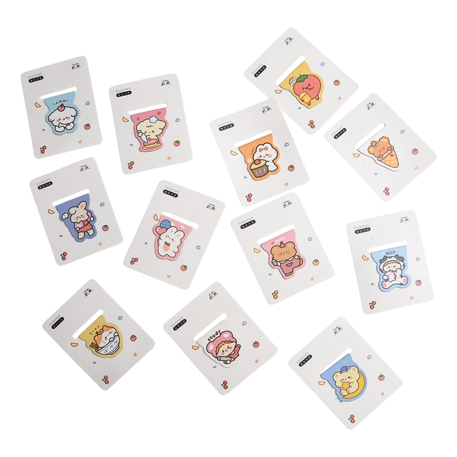 Paperclip Magnetic Set - Зажимы для документов для чтения, офиса,