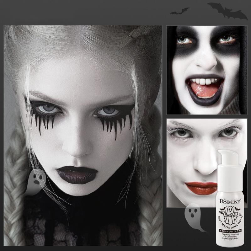 Correction Fluid White - Матовый белый жидкий тональный крем-основа с