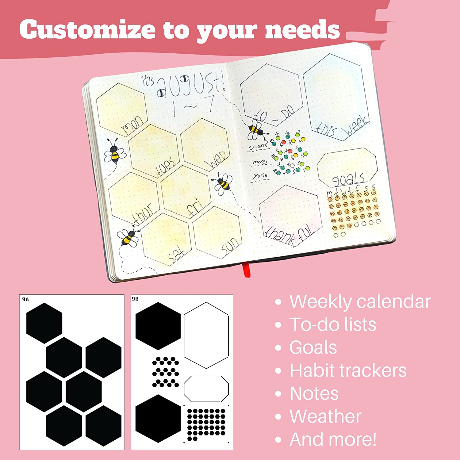 6 упаковок, многоразовые пласт – обзор и цена Notebook Dotted A5