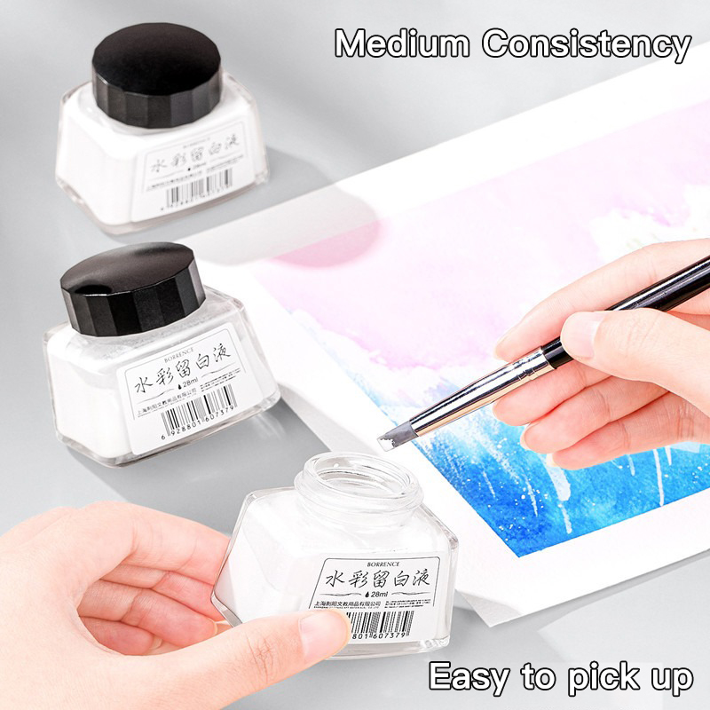 Акварельная маскирующая жидкос – обзор и цена Correction Fluid White