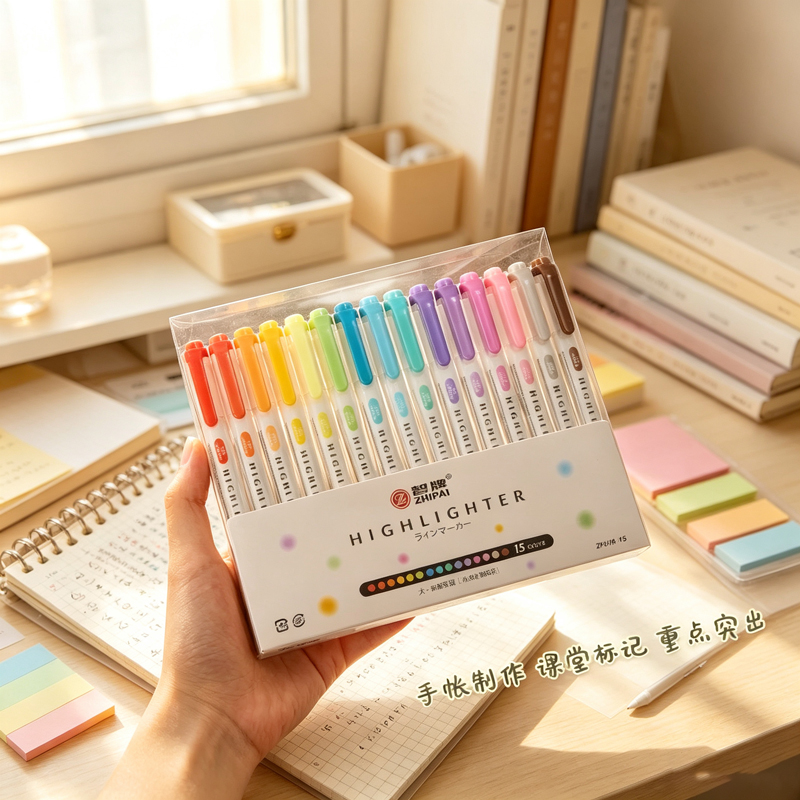 Набор из 5 цветных двусторонни – обзор и цена Highlighter Set Pastel