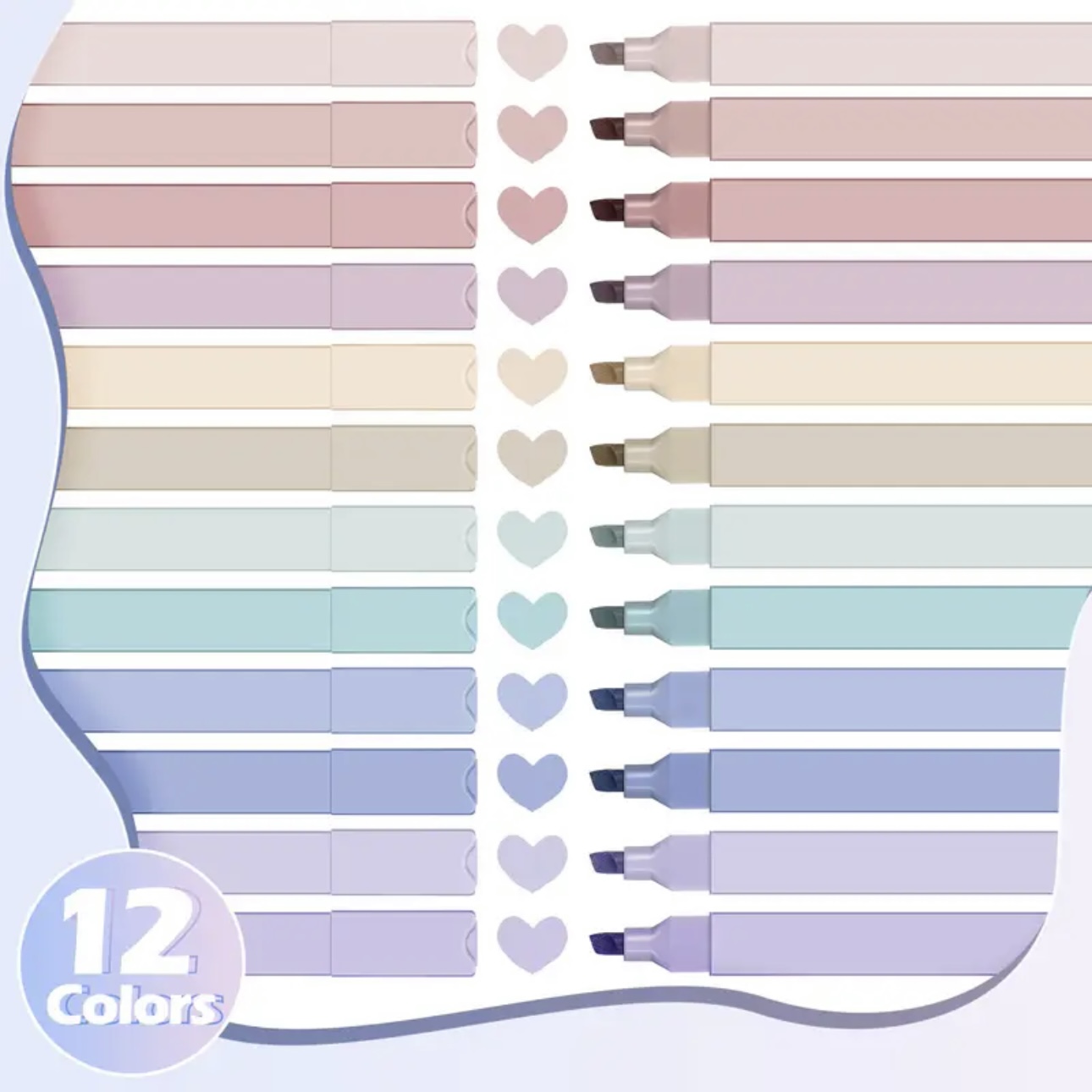 Набор эстетичных маркеров-хайл – обзор и цена Highlighter Set Pastel
