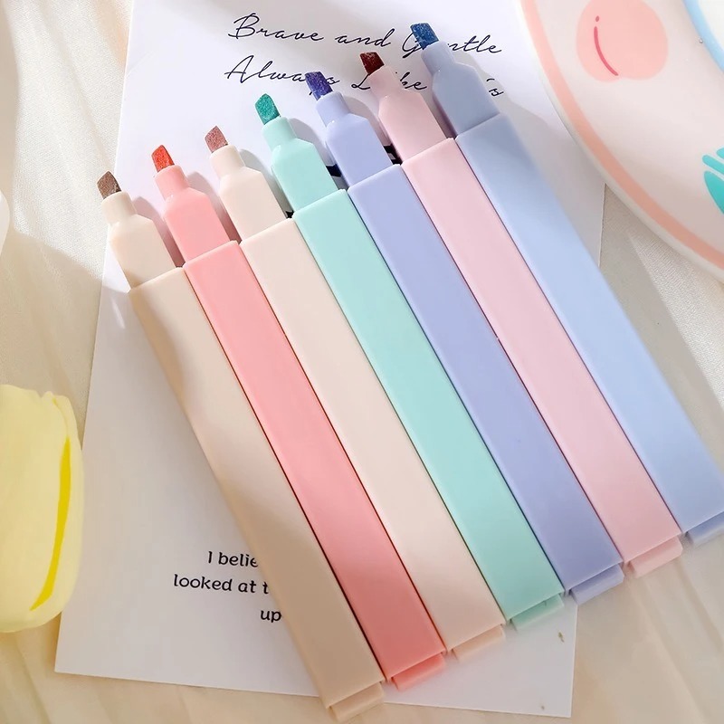 6 шт./компл. пастельный цветно – обзор и цена Highlighter Set Pastel