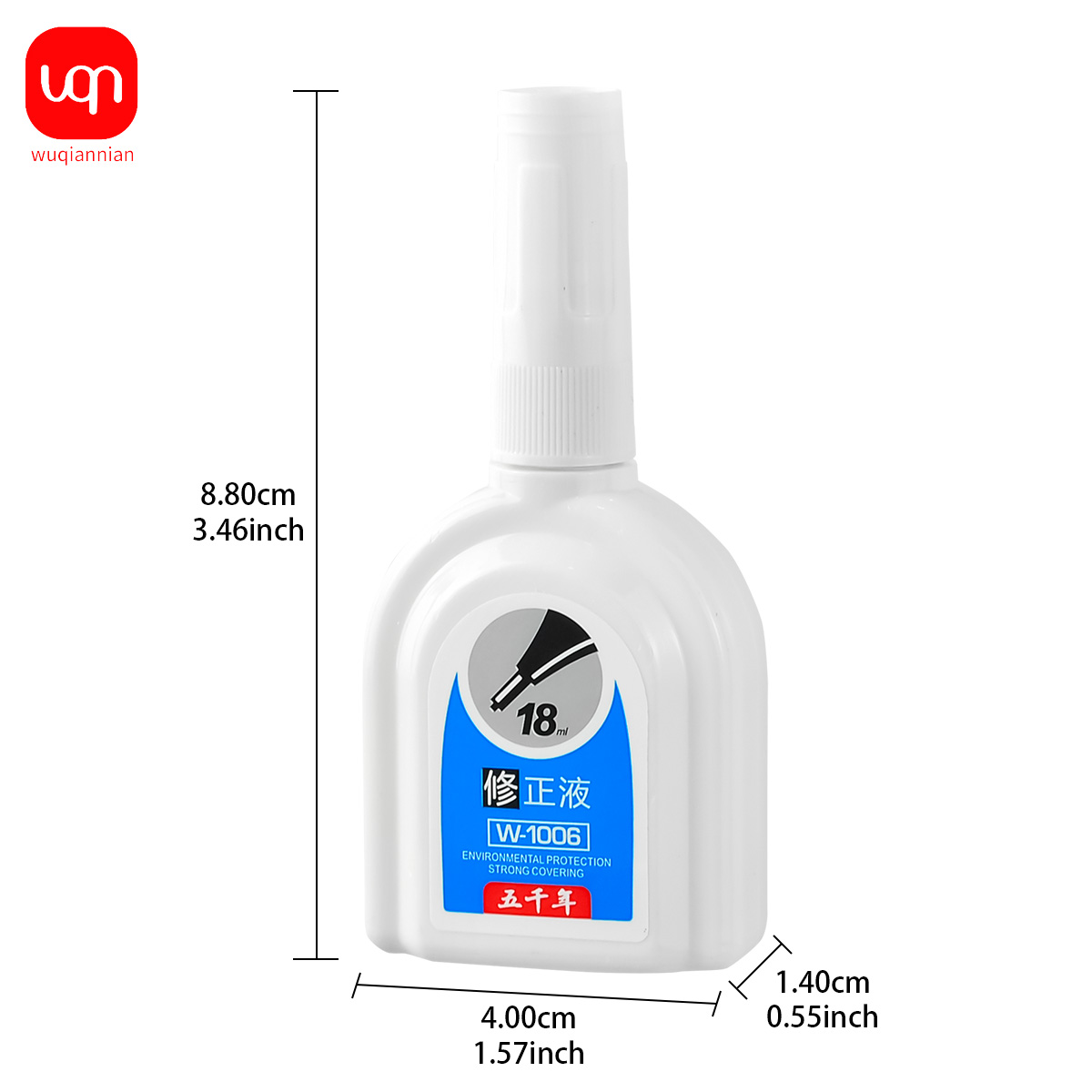 WQN-1/3/6 шт. простая белая ко – обзор и цена Correction Fluid White