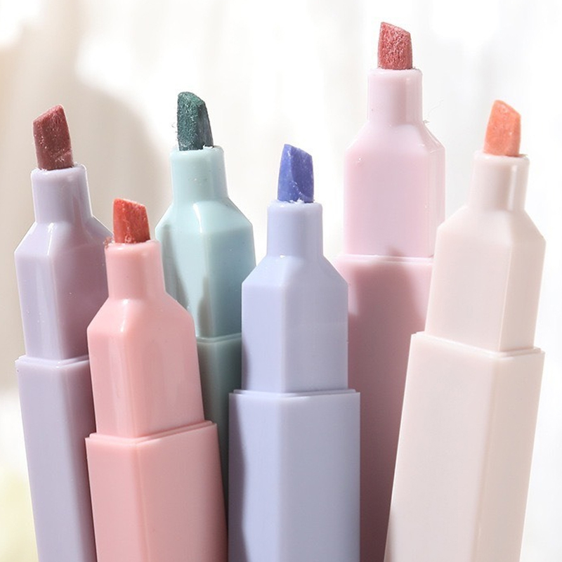 6 шт./компл. пастельный цветно – обзор и цена Highlighter Set Pastel